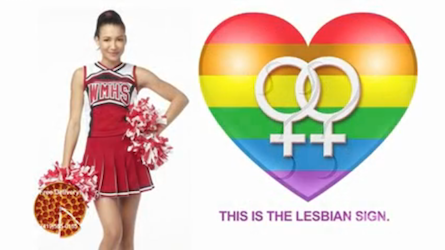 glee santana lesbian campaign