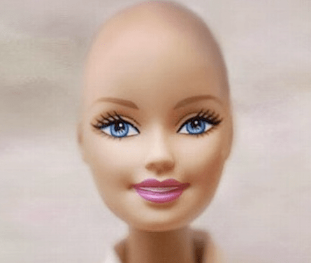 bald barbie