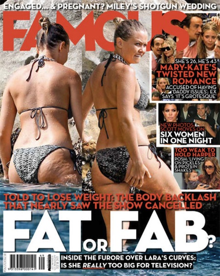 famous magazine lara bingle