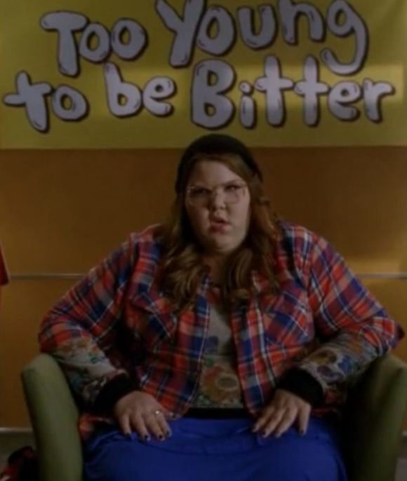 glee sadie hawkins lauren zizes