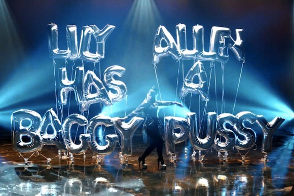hard out here lily allen has a baggy pussy balloons