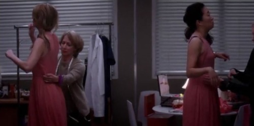 meredith cristina april's wedding grey's anatomy